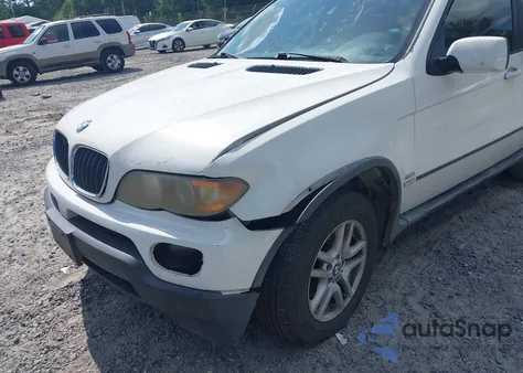 2006 BMW X5 3.0I z USA, uszkodzony, nr VIN 5UXFA13506LY27751